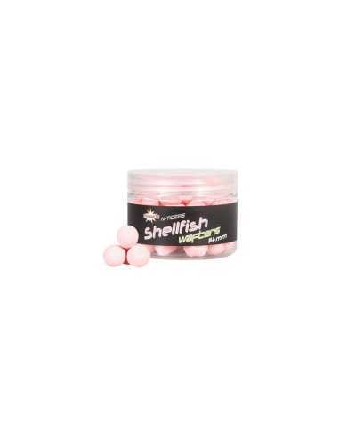Dynamite Baits N-Ticers Shellfish Wafters 14mm Gaudiminiai Boiliai