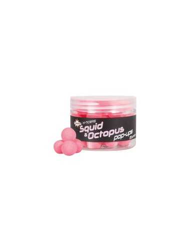 Dynamite Baits N-Ticers Squid&Octopus Pop Up Plaukiantys Boiliai