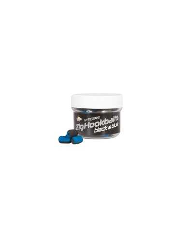 Dynamite Baits N-Ticers Zig Black&Blue Pop Ups 12x6mm