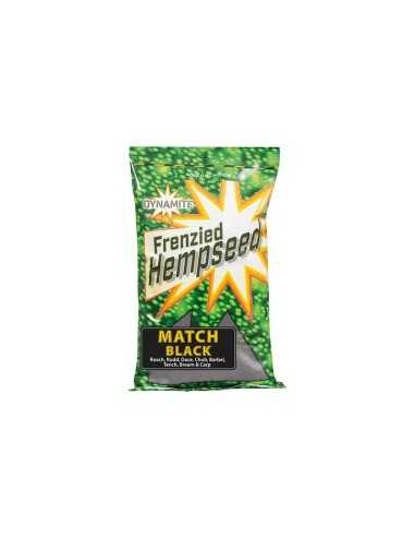 Dynamite Baits Frenzied Hempseed Match Black 1kg Sausas Jaukas